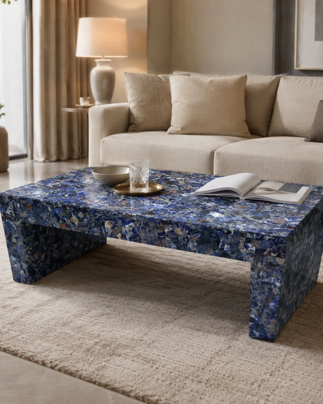 Sodalite Blue Table